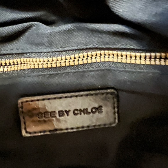 SEE BY CHLOE Black Puffer Joyrider Handbag - Picture 10 of 11